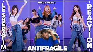 LE SSERAFIM 'ANTIFRAGILE' Relay Dance REACTION | YUNJIN IS TOO MUCH