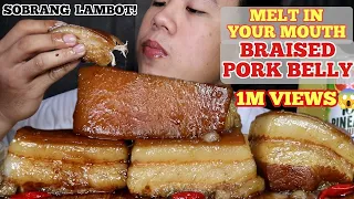 MELT IN YOUR MOUTH BRAISED PORK BELLY | Braised Pork Belly | Pinoy Mukbang|Mukbang Philippines|Vivas