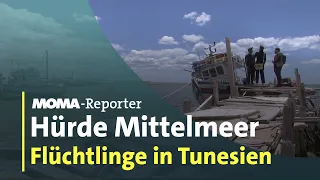 Flüchtlinge in Tunesien: Mittelmeer ist ihre letzte Chance / ARD Morgenmagazin