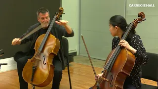 Berliner Philharmoniker Cello Master Class with Ludwig Quandt: Bach’s Suite No. 3