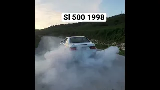 #mercedesbenz #sl #500 #burnout