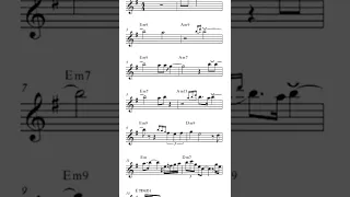 Cowboy Bebop SHEET MUSIC - Road to the West