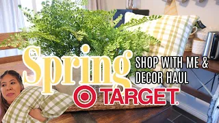 TARGET SPRING SHOP WITH ME AND DECOR HAUL | TARGET SPRING HOME DECOR HAUL