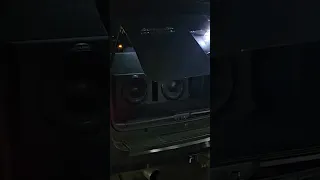 Custom speakers in my Ford expedition.