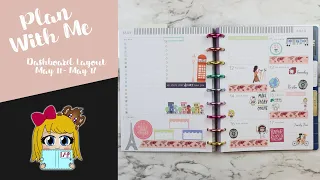 Plan With Me :: Happy Planner :: Dashboard Layout