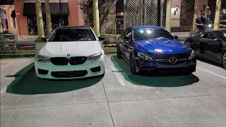 2019 BMW M5 Competition Stage 1 93 vs 2018 Mercedes C63 S AMG Bolt Ons E30