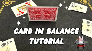 Card in Balance Trick Tutorial