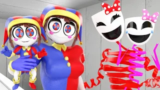 Pomni and Gangle both Have A Baby! - The Amazing Digital Circus Animation!