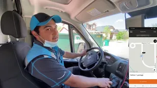 3 Stops in 4 Minutes with an Amazon Delivery Driver