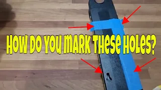 How To Mark Blind Holes When Hanging Stuff On The Wall