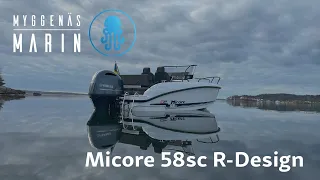 Micore 58sc R-design | Testkörning med Yamaha F150