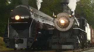 Norfolk & Western 611 and 475 on the Strasburg Rail Road