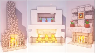 Minecraft: 5 Fireplace Designs