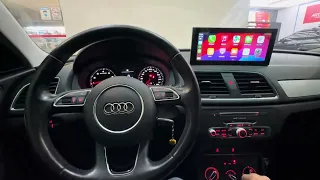 Audi Q3 - Central 10” touch screen - CarPlay + Android Auto sem fio + Aplicativos - ArtsomAuto