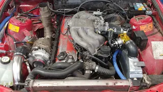 E30 turbo first start