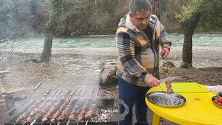 Favorite dish from the USSR, favorite taste of childhood, how to fry lamb kebab