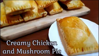 Creamy Chicken and Mushroom Pie | Easy Chicken and Mushroom Pie