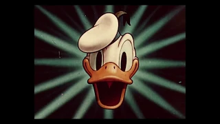 Donald Duck – Early to Bed (1941) – original RKO headshot and title card