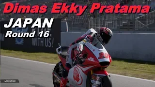 MotoGP 19 | Dimas Ekky Pratama | Moto2 |  16/19  Japan | AI 120%