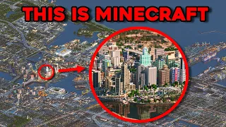 I Found The Largest City in Minecraft