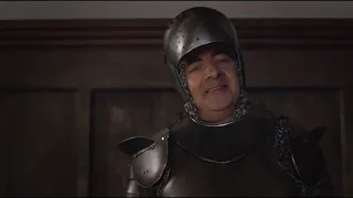 Johnny English Strikes Again Knight Slip Scene