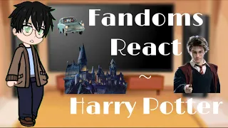 fandoms react, part one (harry potter)