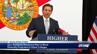 DeSantis pushes ban on diversity programs in state colleges