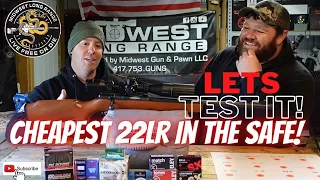 Cheapest 22LR Rifle in my safe! Lets Test it!!!!