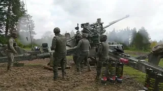 International Artillery Power at Dynamic Front 21 Europe