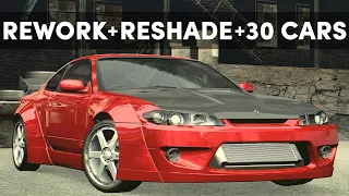 NFS Most Wanted | Best Graphics Mod | 30 New Cars