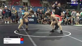 138 Lbs Quarterfinal - Gabriel Bouyssou, Rhode Island Vs Pj Duke, New York 9c65