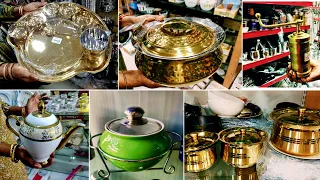 DMart latest collection of stainless steel kitchen-ware, copper & brass items, storage organisers