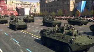 Russian Military Showcased At Victory Day Parade