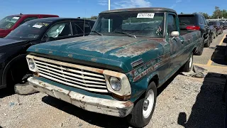 I Found this Beautiful 1967 Ford F100 at Copart!