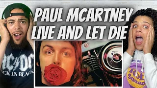 OMG!| FIRST TIME HEARING Paul McCartney -  Live And Let Die REACTION