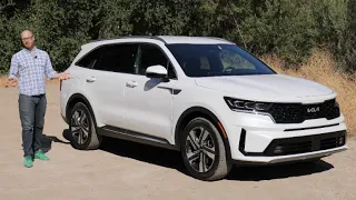 2022 Kia Sorento PHEV Test Drive Video Review