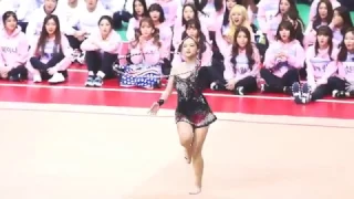 WJSN's ChengXiao 성소 Amazing Rhythmic Gymnastics at ISAC 2017