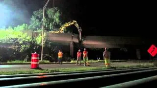 MnDOT | Hwy 36 flyover bridge Demo over Hwy 95