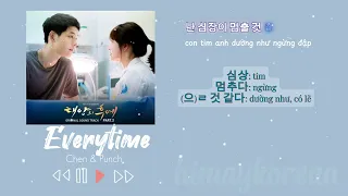 Học tiếng Hàn qua bài hát "Everytime" - Descendants of The Sun OST  Part 2 - Chen (첸) & Punch (펀치)