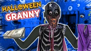 HALLOWEEN COSTUME SHOPPING WITH GRANNY!!! | Granny The Mobile Horror Game (Mods)