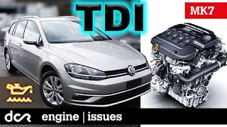 VW Golf MK7 Issues of the Diesel Engines 2012-2020