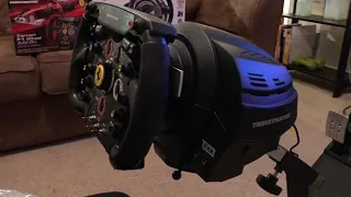 THRUSTMASTER T300RS GT EDITION with Ferrari Add on Steering Wheel