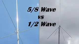 Maco V58 vs Tram 1498. 12 mile CB Antenna test