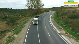 Траса М-30. Дорога Єдності. с. Лопушня.