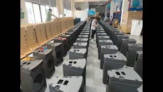 100 PCS A15 speaker in Sanway workshop