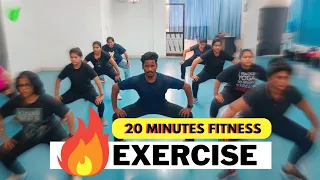 Full Body Fitness Exercise Video | Exercise Video | Zumba Fitness With Unique Beats | Vivek Sir