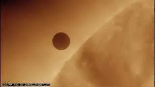 Venus Transit 2012 - First Contact With Sun | Video