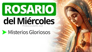 Santo Rosario Miércoles 1 Mayo 2024 ➤ Misterios Gloriosos - Píldoras de fe