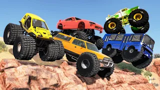 Monster Trucks Mud Battle #8 - Beamng drive