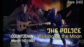 The Police 🚨 Walking On the Moon #rare March 1980 ‎@ThePoliceBandOfficial on Australia Countdown